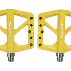 Paire De Pédales Plates Neatt Composite 5 Picots Jaune