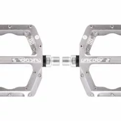 Paire De Pédales Plates SB3 Unicolor 2 Argent