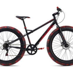 VTT Fatbike 26'' SNW2458 Noir-rouge TC 43 Cm KS Cycling