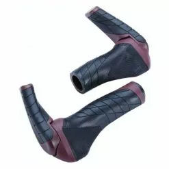 Poignées + Embouts De Cintre 85mm BBB ErgoTechSet 133 - 92 Mm Noir Marron