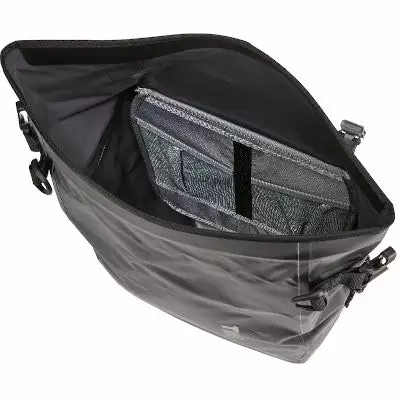 Double Sacoche Noire Sur Porte-bagages 13L Shield Pannier Thule – Image 3