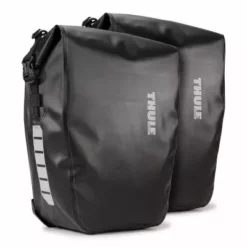 Double Sacoche Noire Sur Porte-bagages 25L Shield Pannier Thule