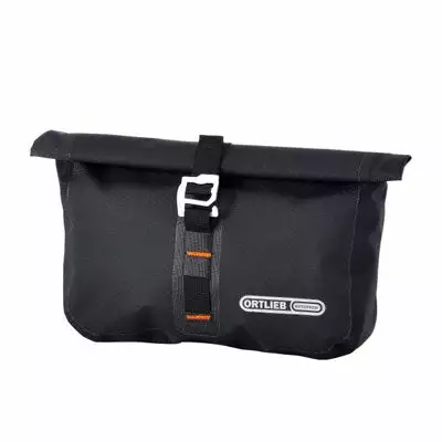 Sac Additionnel Noir Pour Sacoches Guidon Bikepacking Ortlieb