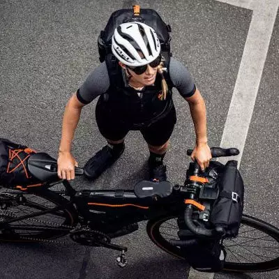 Sac Additionnel Noir Pour Sacoches Guidon Bikepacking Ortlieb – Image 5