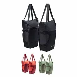 Double Sacoche De Vélo Avec Sacs Cabas TwinShopper Vaude
